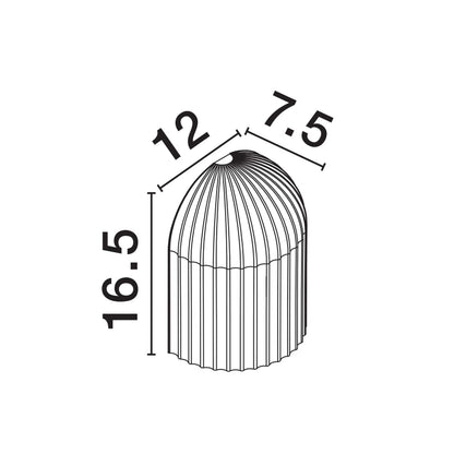 Nova Luce Ammos GU10 væglampe