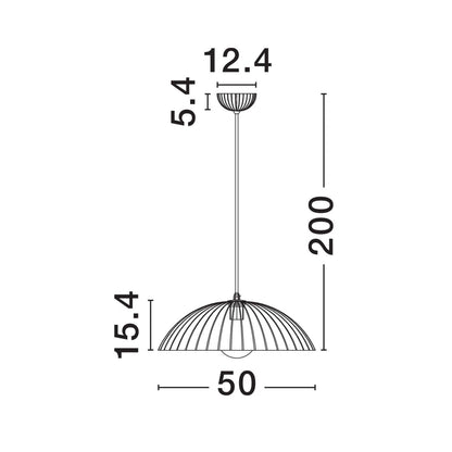 Nova Luce Ammos E27 pendel