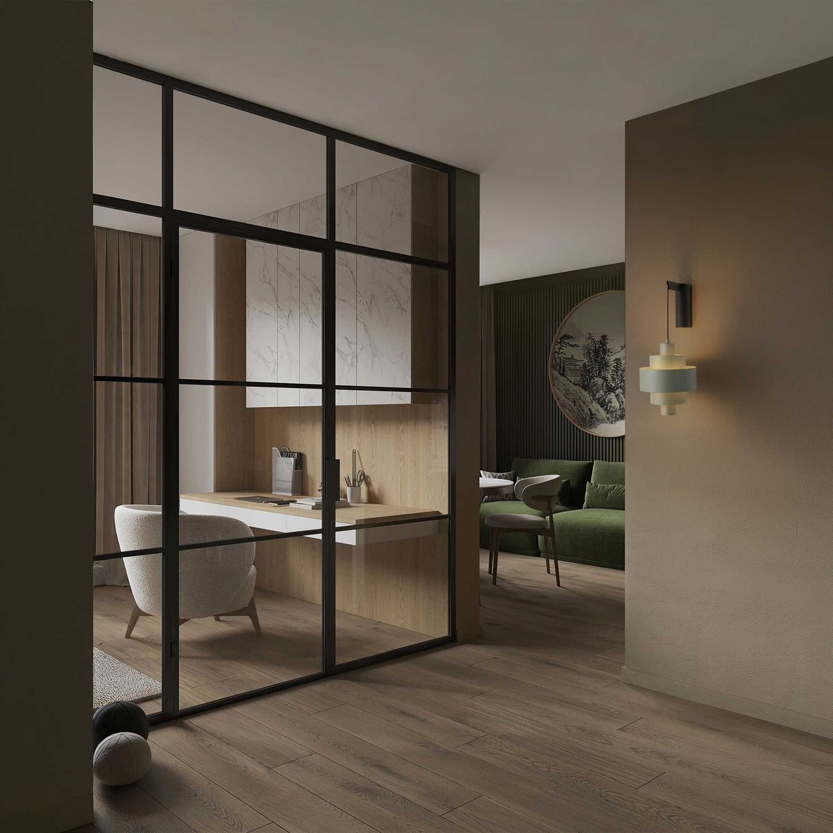 Nova Luce Mindy LED-væglampe