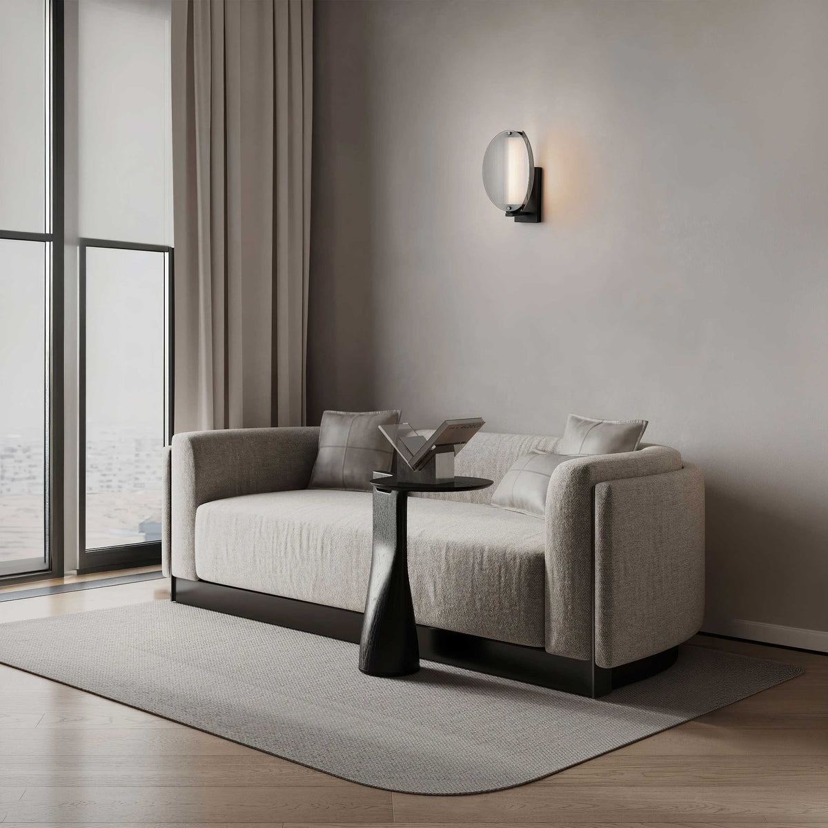 Nova Luce Noir LED-væglampe
