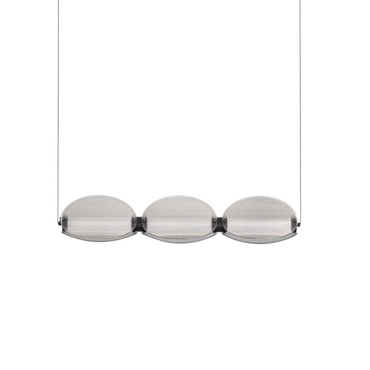 Nova Luce Noir LED-pendel, langstrakt