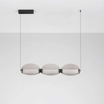 Nova Luce Noir LED-pendel, langstrakt