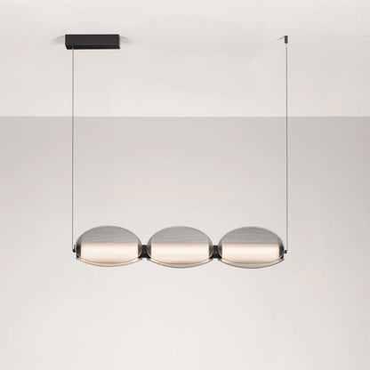 Nova Luce Noir LED-pendel, langstrakt