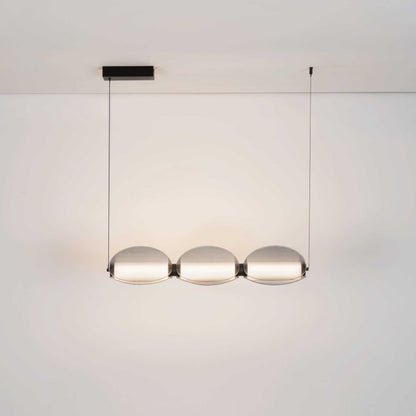 Nova Luce Noir LED-pendel, langstrakt