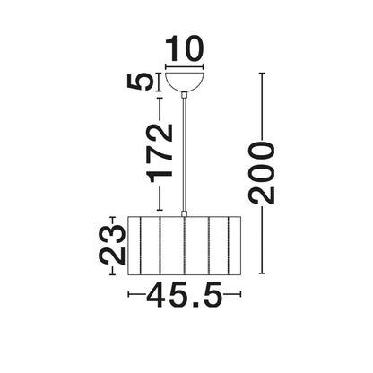 Nova Luce Alve E27 pendel