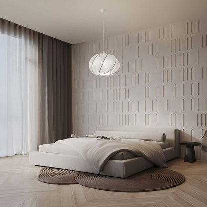 Nova Luce Bora E27 textilní závěsné svítidlo