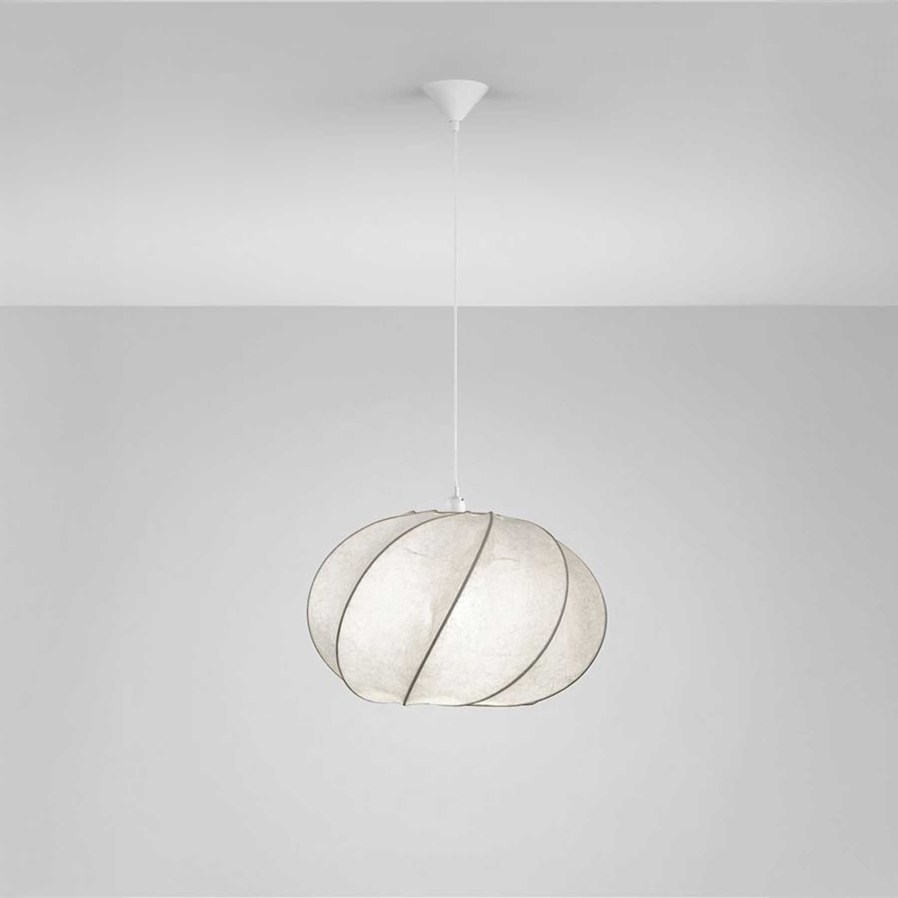 Nova Luce Bora E27 textilní závěsné svítidlo