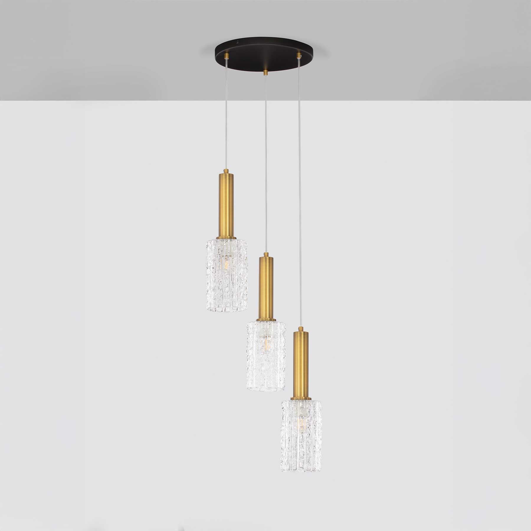 Nova Luce Certa E27 skleněné závěsné svítidlo