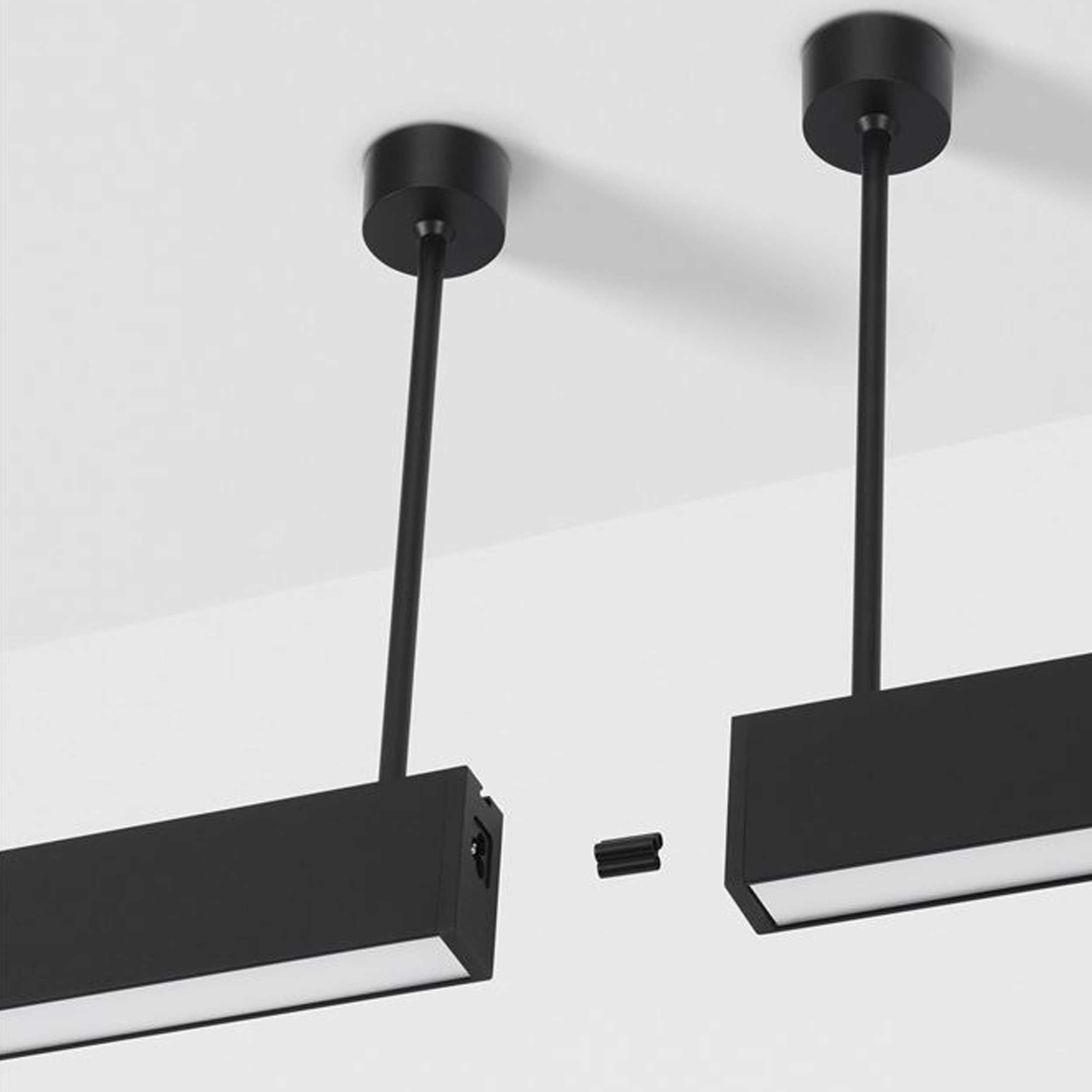 Nova Luce Lina Opal LED lineær loftsarmatur, sammenkoblingsbar