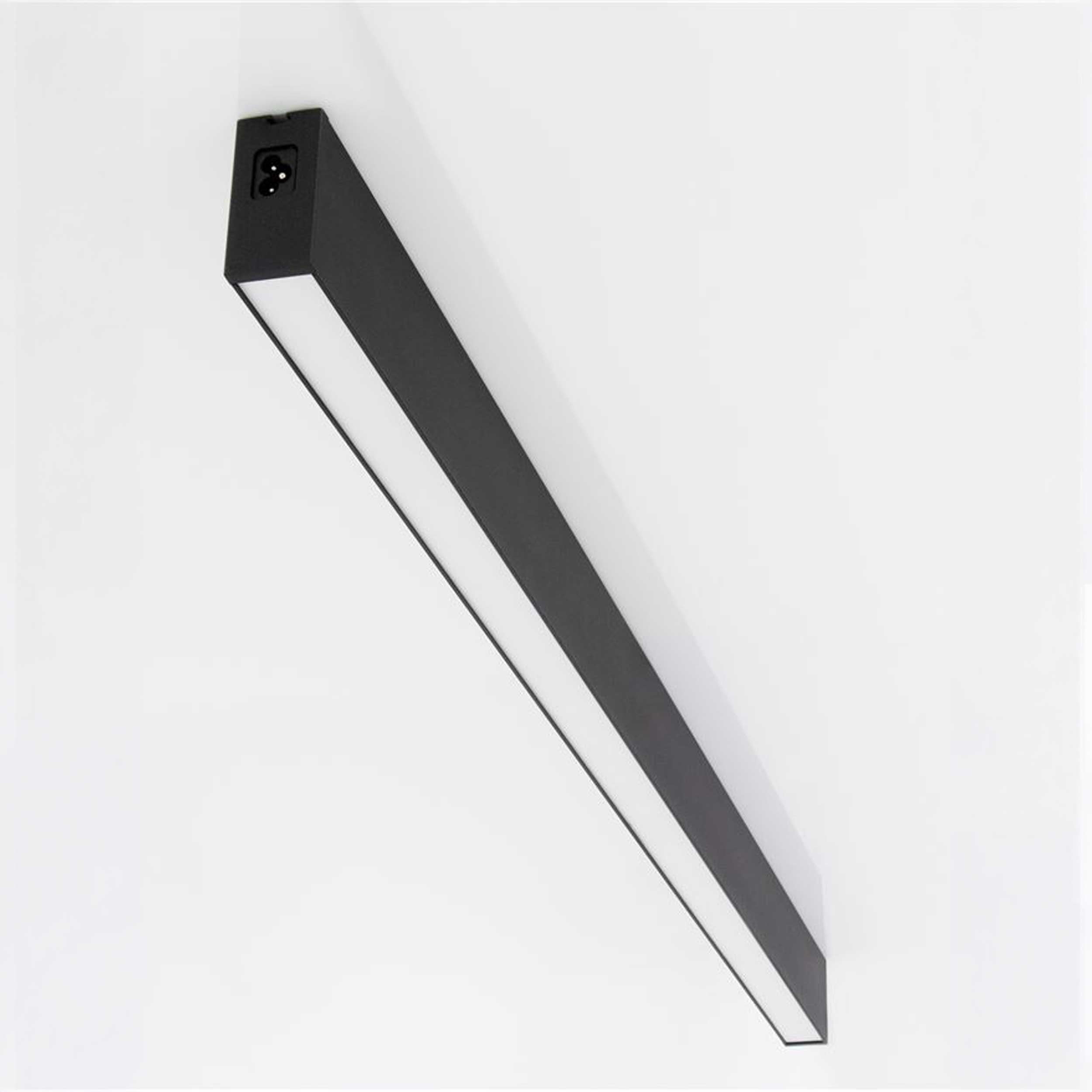 Nova Luce Lina Opal LED lineær loftsarmatur, sammenkoblingsbar