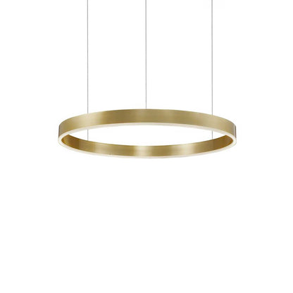 Nova Luce Motif LED kruhové závěsné svítidlo stmívatelné CCT