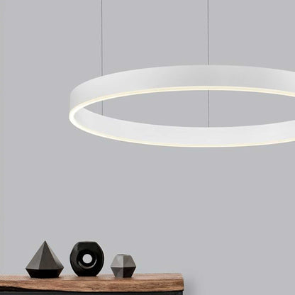 Nova Luce Motif LED kruhové závěsné svítidlo stmívatelné CCT