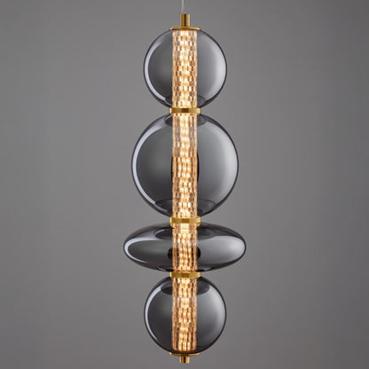 Nova Luce NAVI LED skleněné závěsné svítidlo