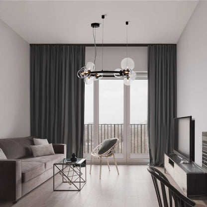 Nova Luce Odillia G9 závěsný kruhový lustr