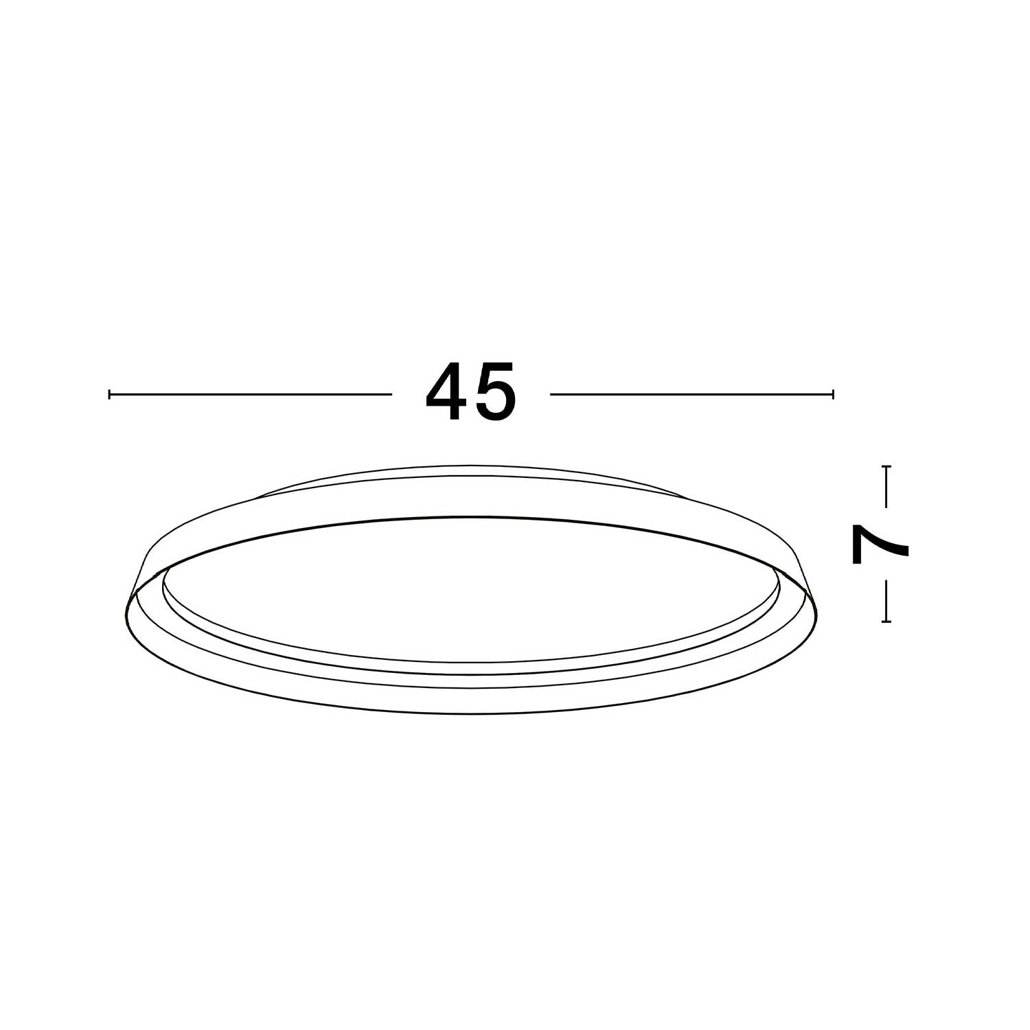 Nova Luce Ormi LED stropní svítidlo