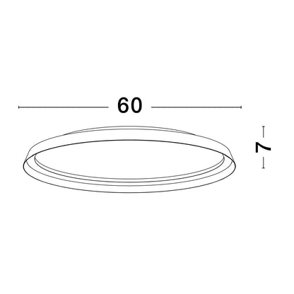 Nova Luce Ormi LED stropní svítidlo