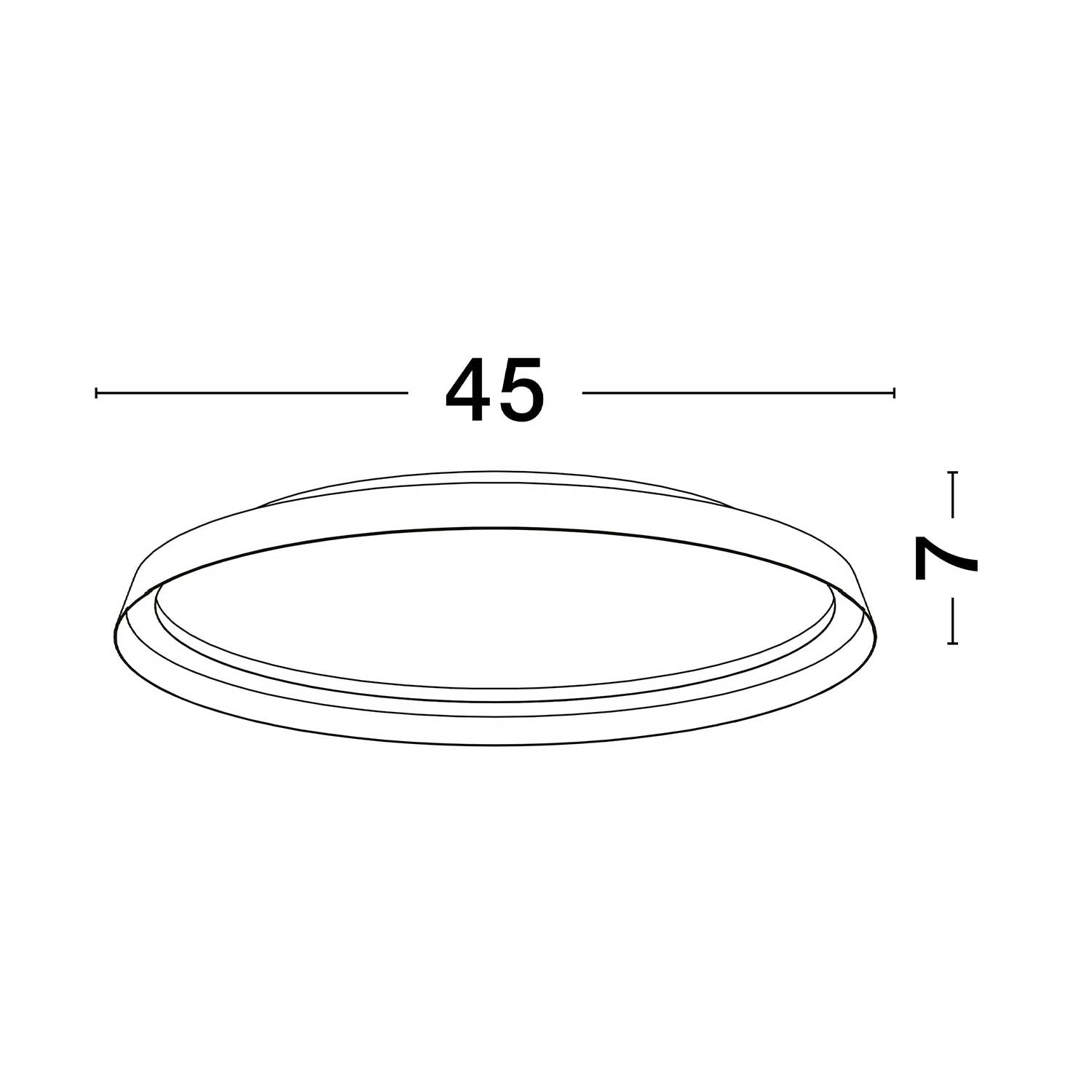 Nova Luce Ormi LED stropní svítidlo