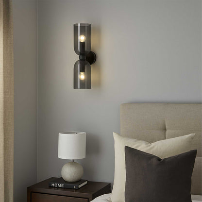 Nova Luce Palmer E27 skleněné nástěnné svítidlo