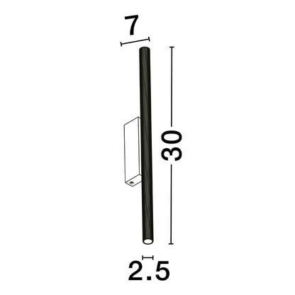 Nova Luce Paron LED nástěnné svítidlo