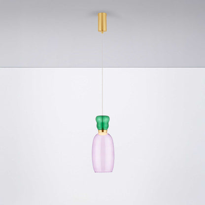 Nova Luce Pluma LED skleněné závěsné svítidlo