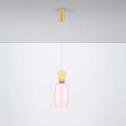 Nova Luce Pluma LED skleněné závěsné svítidlo