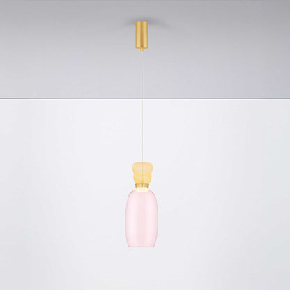 Nova Luce Pluma LED skleněné závěsné svítidlo