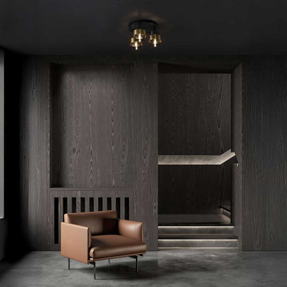 Nova Luce Sianna E27 skleněné stropní kruhové svítidlo