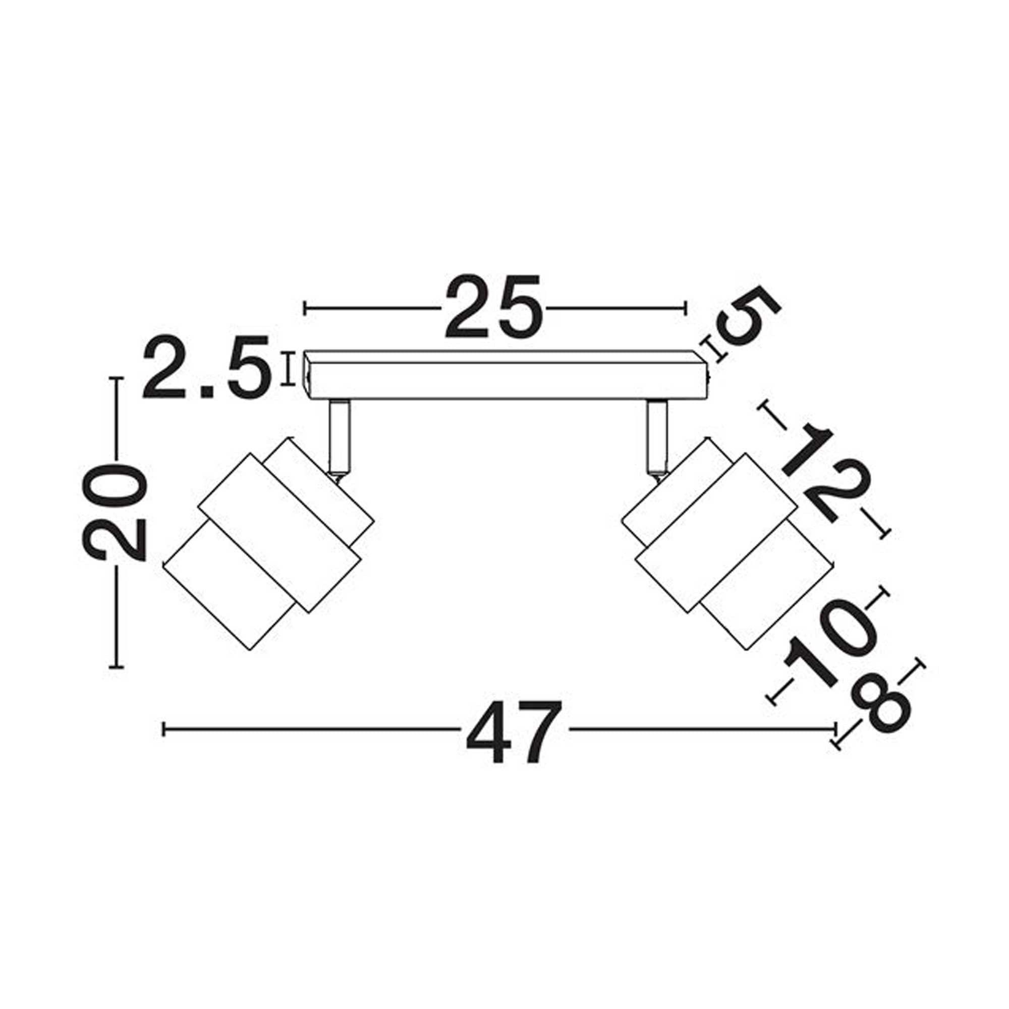 Nova Luce Sianna E27 skleněné stropní svítidlo