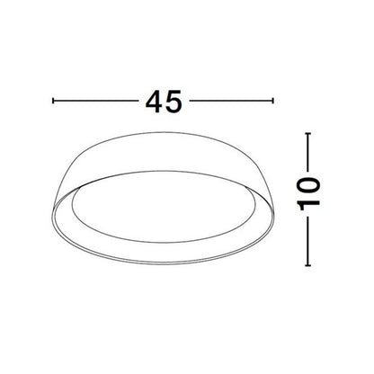 Nova Luce Cantria LED-loftslampe