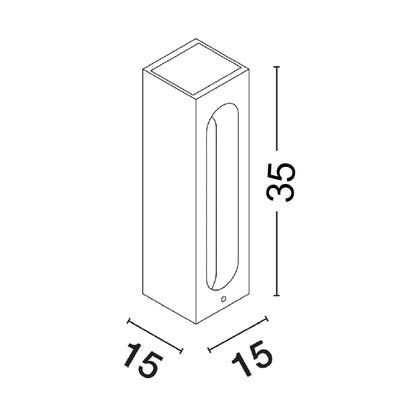 Nova Luce Stage LED sloupkové svítidlo IP65