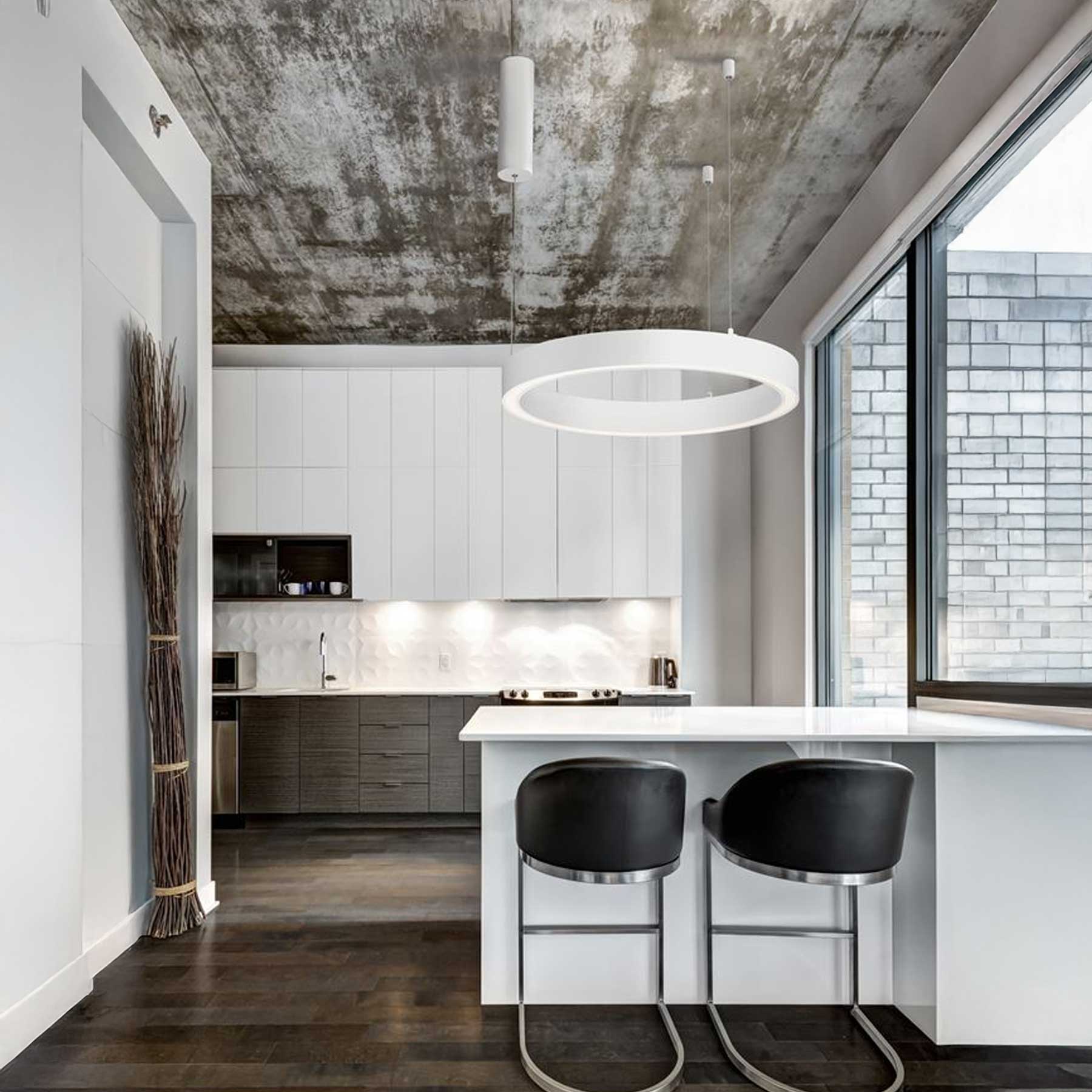 Nova Luce Sting LED kruhové závěsné svítidlo stmívatelné