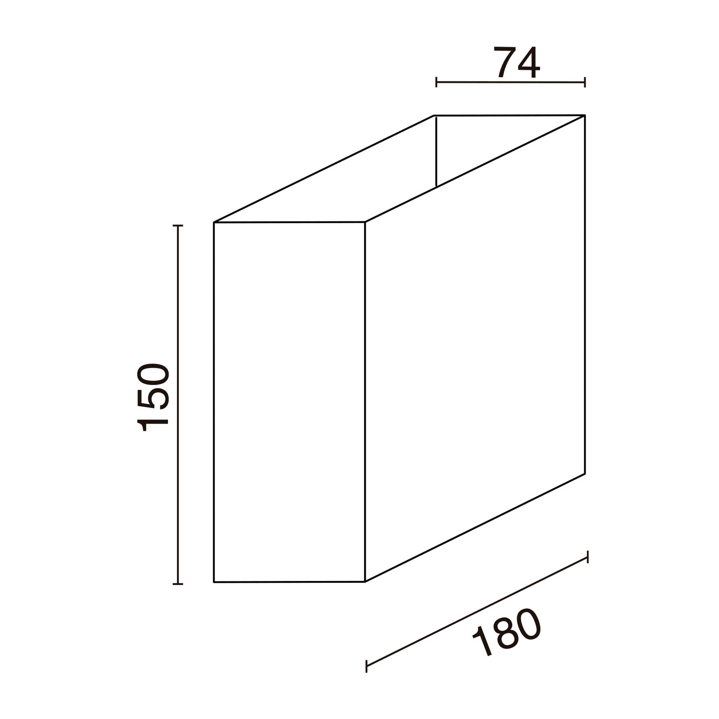 Dopo Beam 180 up/down LED přisazené svítidlo IP65