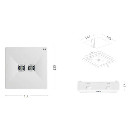 TM.ONTEC R M1 60 NM ST W LED antipanické nouzové osvětlení