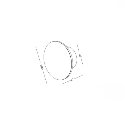 Puck Slim LED přisazené svítidlo IP65