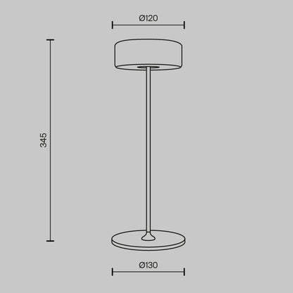 Maytoni AI Collaboration LED bærbar bordlampe