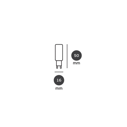 LED-pære VK Light G9 3W, dæmpbar