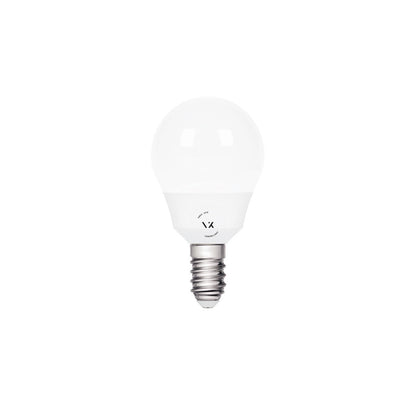 LED-pære VK Light Mini Globe Plastic E14 ø45 6W 3000K/4000K/6000K