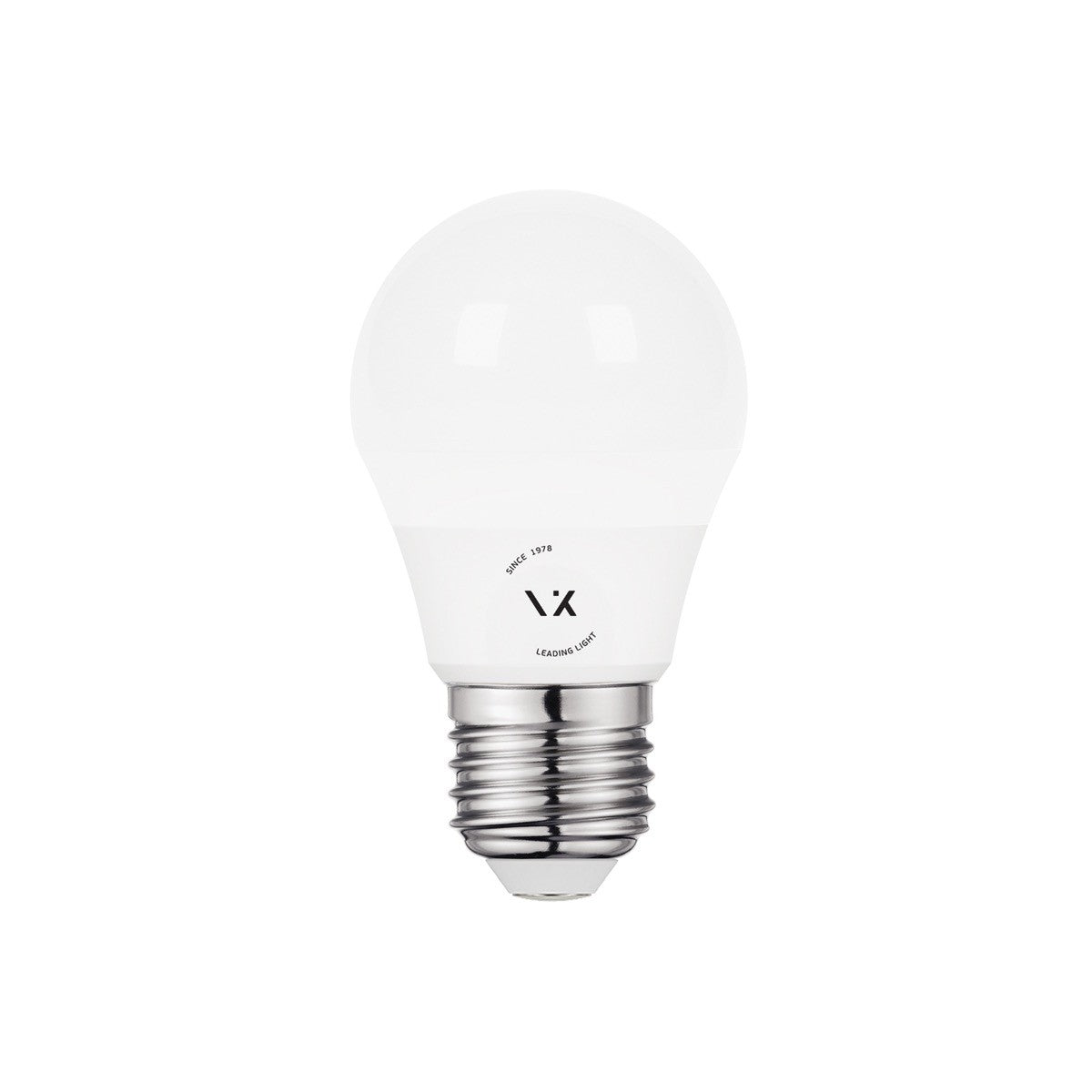 LED-pære VK Light Mini Globe Plastic E27 ø45 6W 3000K/4000K/6000K