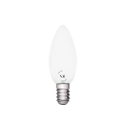 LED-pære VK Light Candle Filament Milky E14
