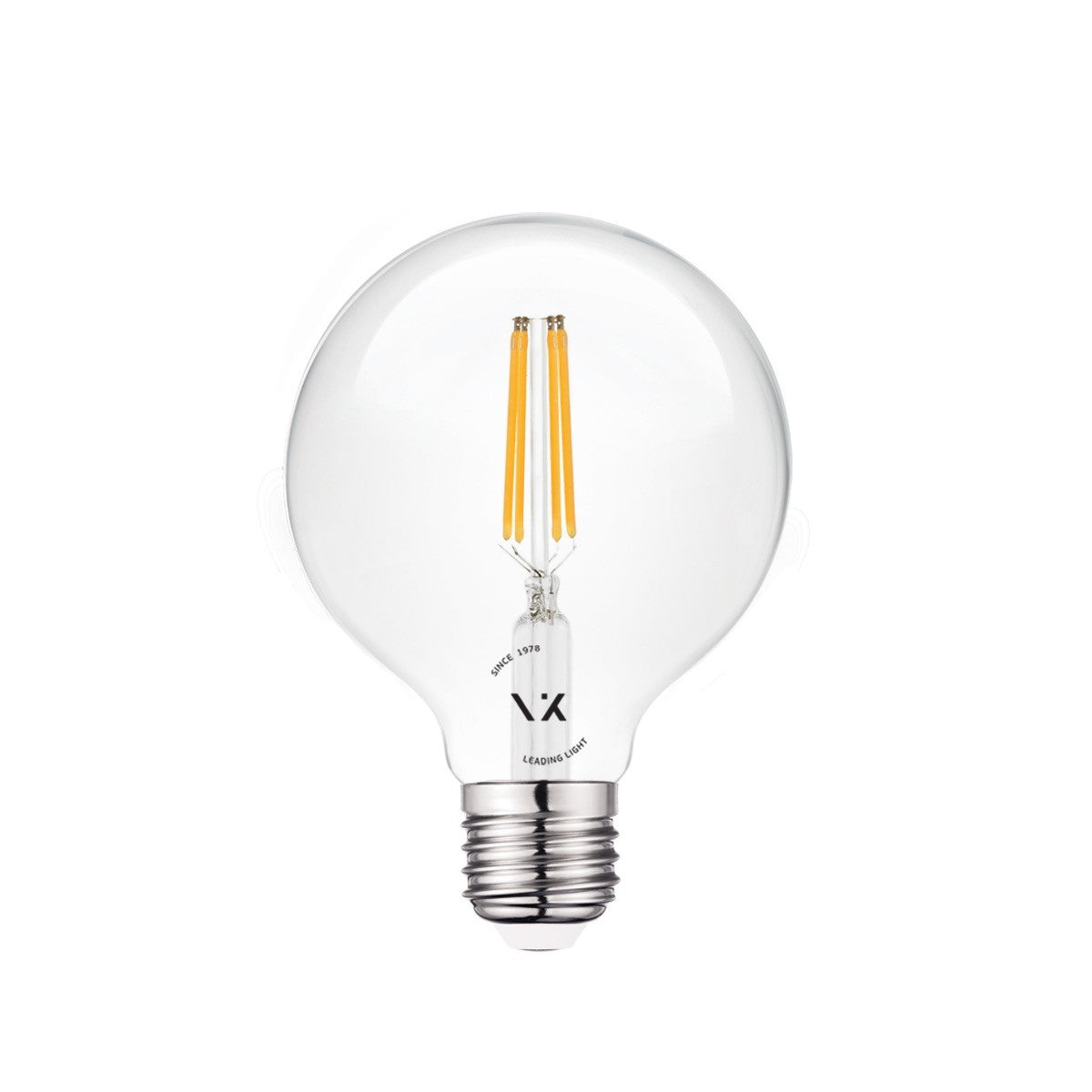 LED-pære VK Light Globo Filament Clear E27