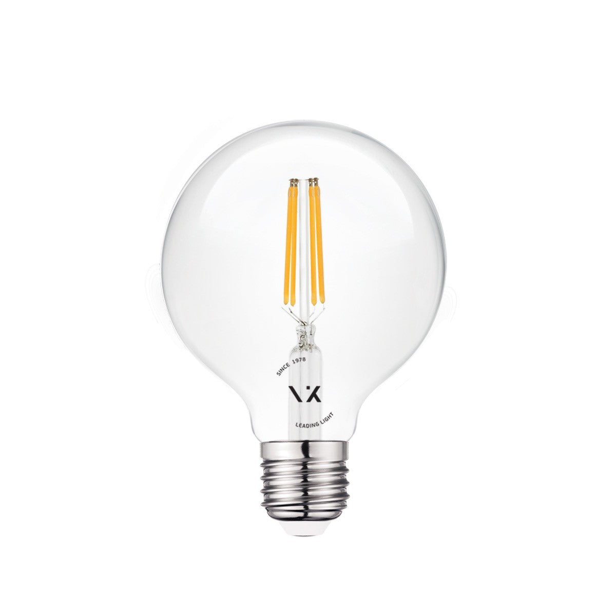 LED-pære VK Light Globo Filament Clear E27