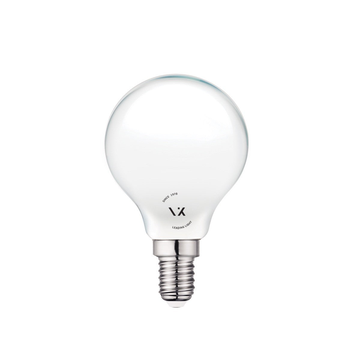 LED-pære VK Light Mini Globe Filament Milky 3,5 W/4 W E14 2700 K/6500 K