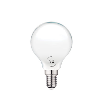 LED-pære VK Light Mini Globe Filament Milky 3,5 W/4 W E14 2700 K/6500 K