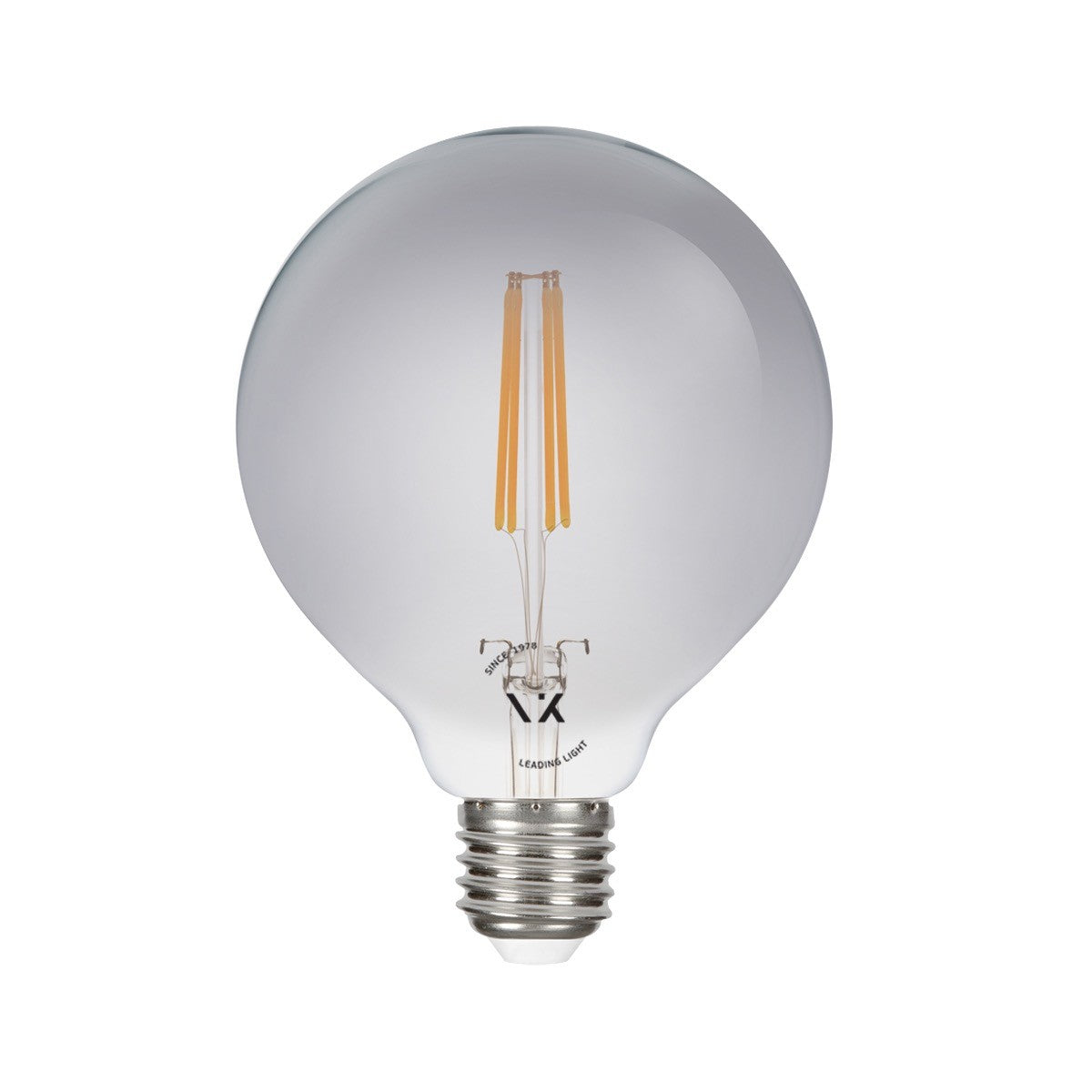 LED-pære VK Light Globo Filament Dark Grey E27 2700K 7W, dæmpbar
