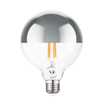 LED-pære VK Light Globo Filament Silver E27 2700K 7W, dæmpbar
