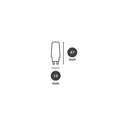 LED-pære VK Light G9 2W, dæmpbar