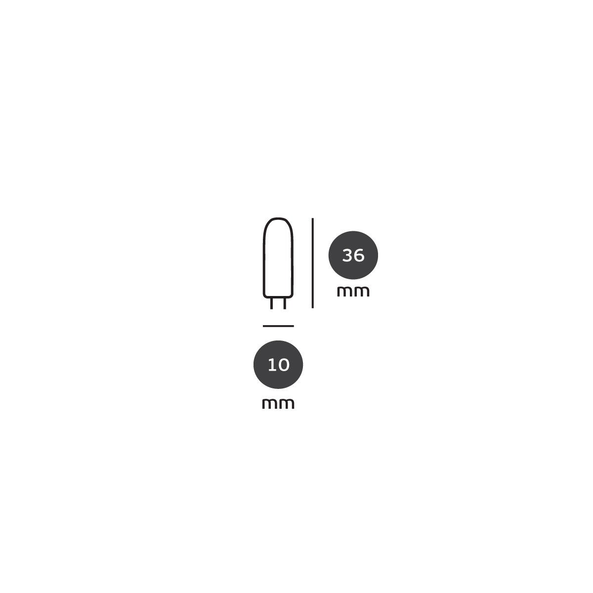 LED-pære VK Light G4 12 V 2 W, dæmpbar