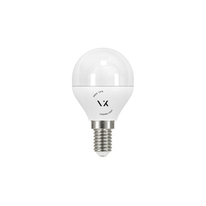 LED-pære VK Light Mini Globe Plastic E14 ø45 9W