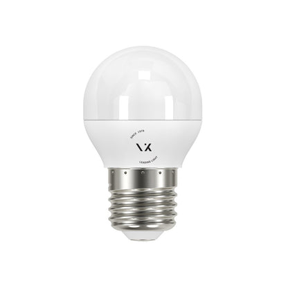 LED-pære VK Light Mini Globe Plastic E27 ø45 9W 3000K/4000K/6000K, dæmpbar