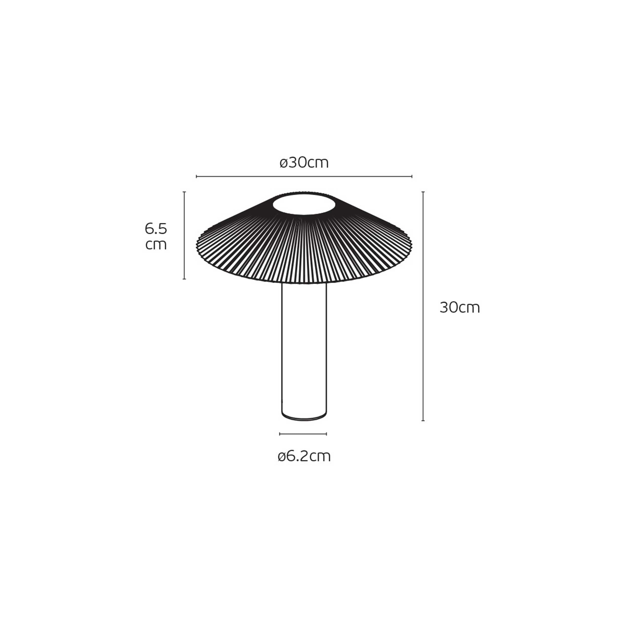 VK Light Amelie LED-stolpelampe IP65